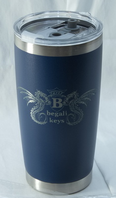 Blue Begali SS Tumbler