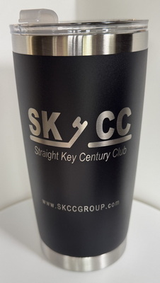 SKCC Tumbler Black